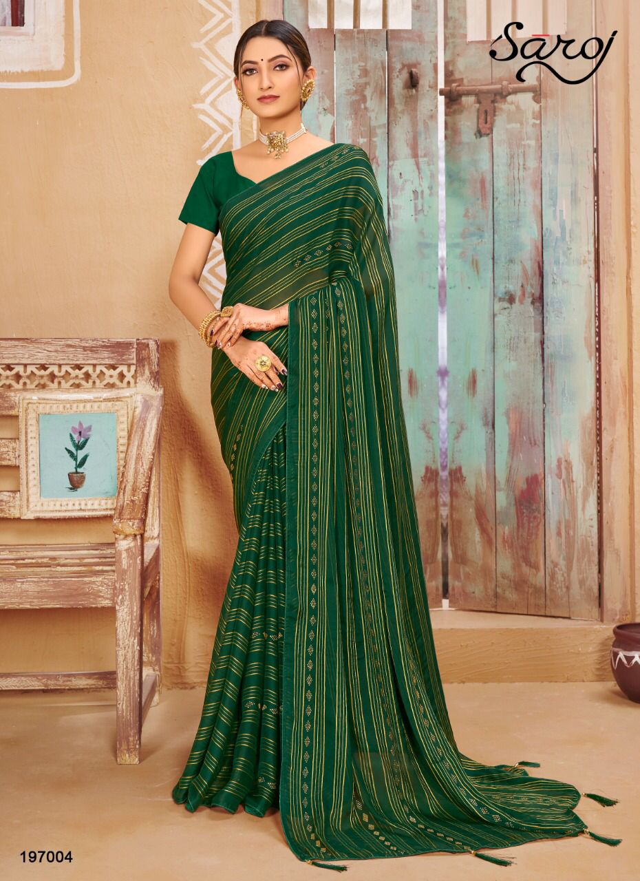 Saroj Haseen Designer Party Wear Saree Collection